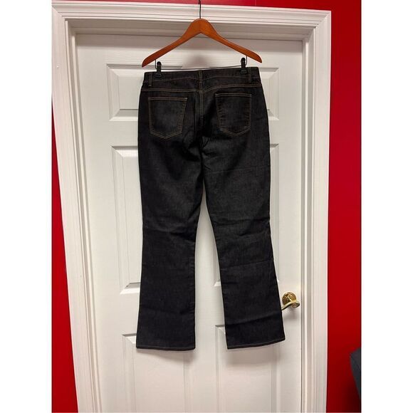 Talbots Black Heritage Bootcut Jeans sz 16 NWOT - Picture 1 of 6
